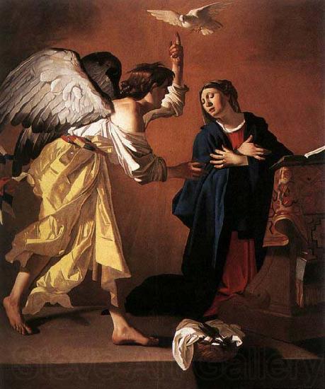 JANSSENS, Jan The Annunciation France oil painting art